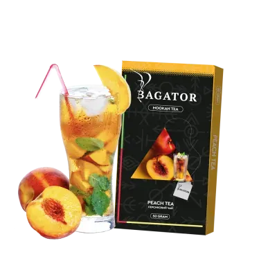 Чайная смесь для кальяна Bagator Peach Tea (Персиковый Чай) 50гр