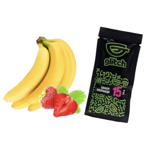 Тютюн для кальяну Glitch Strawberry Banana 20гр