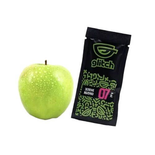 Тютюн для кальяну Glitch Green Apple 20гр