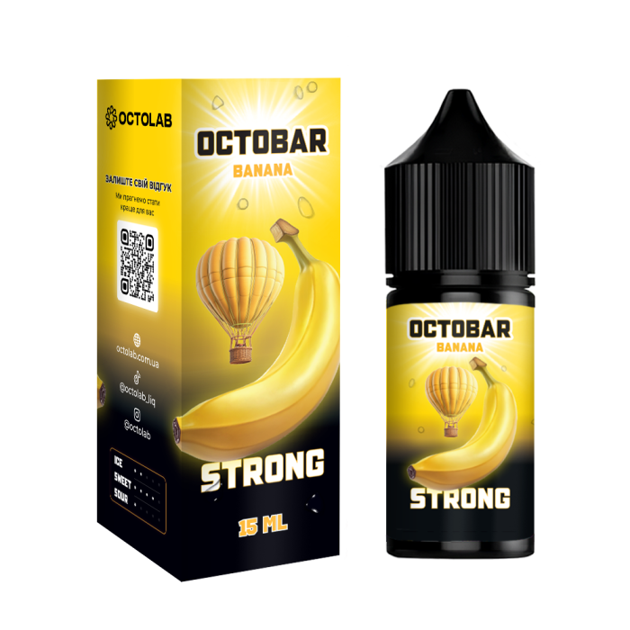 Набор Octobar Strong Banana 30ml