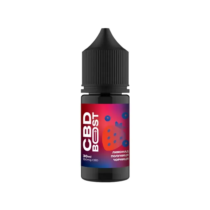 Дієтична добавка CBD BOOST 30 мл 150 мг лимонад полуниця-чорниця