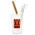 Бонг стеклянный McDonals