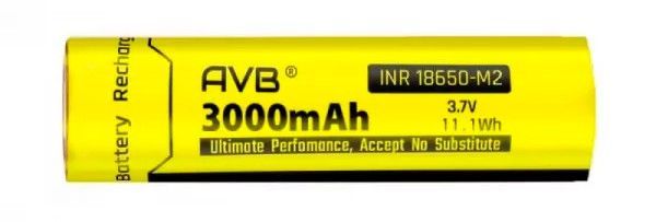 Аккумулятор AVB Baterry M2 18650 3000 mAh 30A