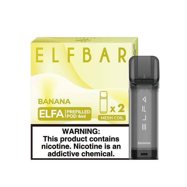 Заправленный картридж Elf Bar Elfa Pod Banana 4 мл
