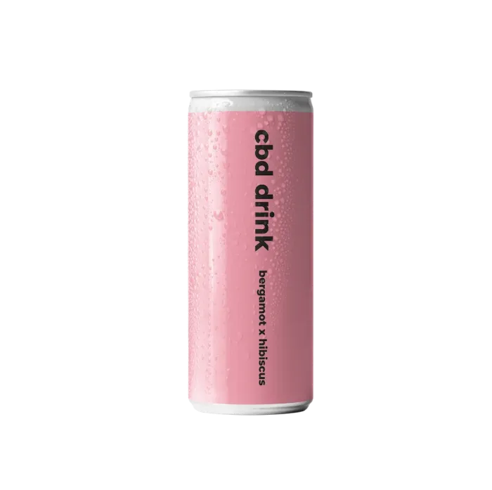 CBD DRINK: BERGAMOT X HIBISCUS 330мл