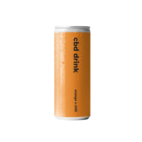 CBD DRINK: ORANGE X CHILI 330ml