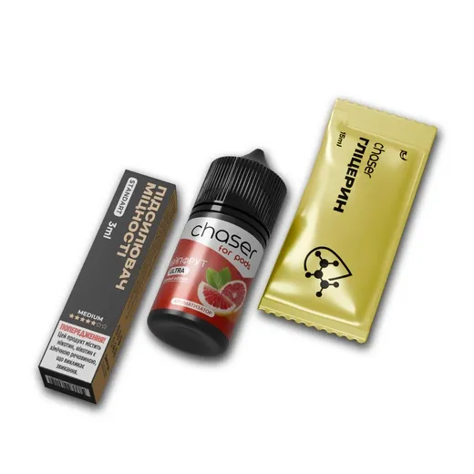 Набор Chaser Black Wild Strawberry Mint 30ml