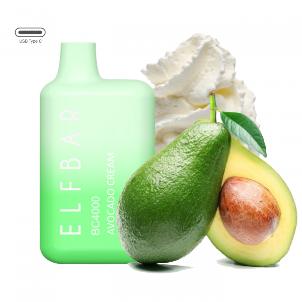 Elf Bar BC4000 Avocado Cream