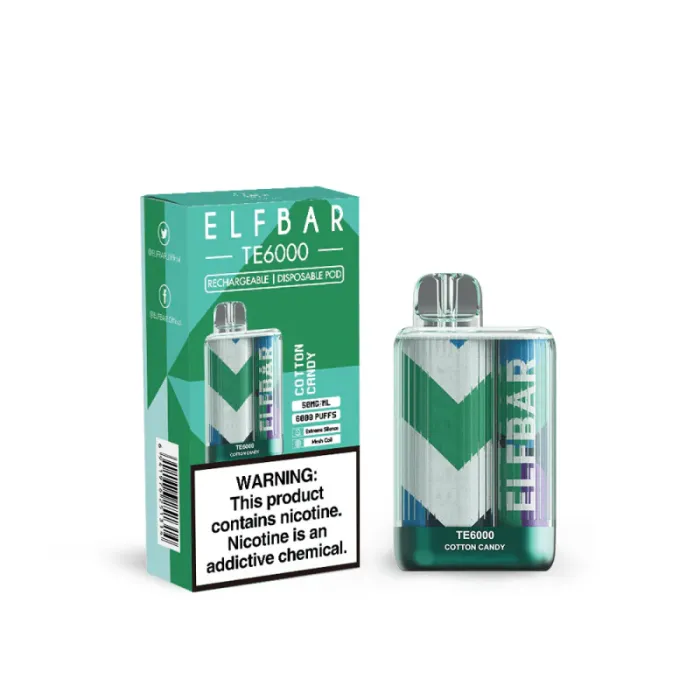 ELF BAR TE6000 Cotton Candy