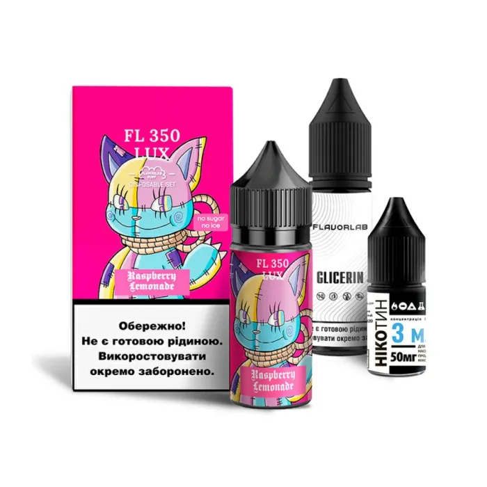 Набір Flavorlab FL350 Lux Raspberry Lemonade 30 ml