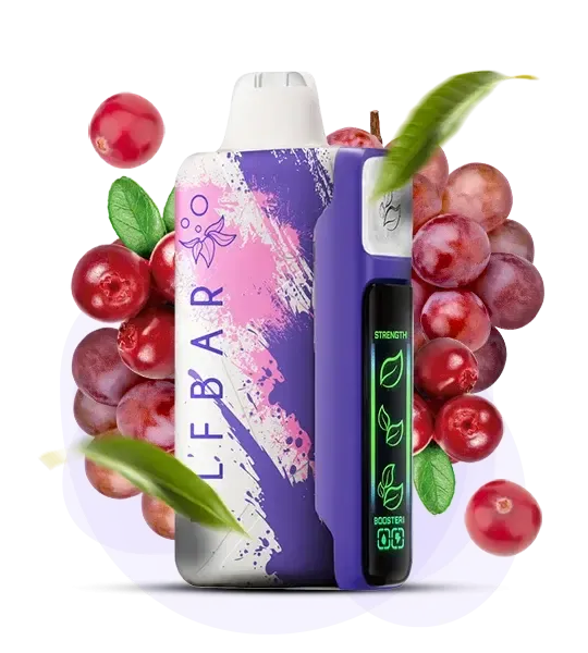 Elf Nic King 30000 Grape Cranberry