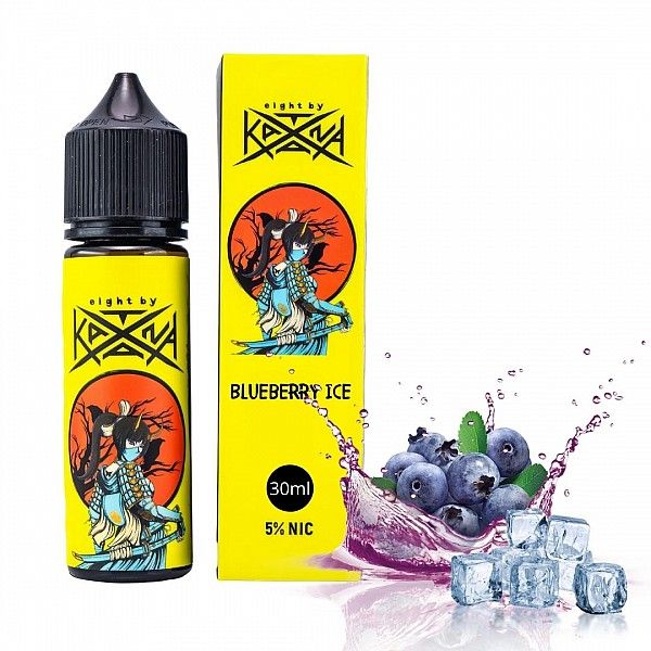 Eight by Katana Blueberry Ice (Чорниця Лід) 30мл 50мг