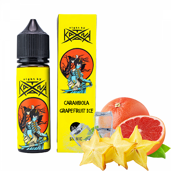 Eight by Katana Carambola Grapefruit Ice (Карамбола, Грейпфрут, Лід) 30мл 50мг
