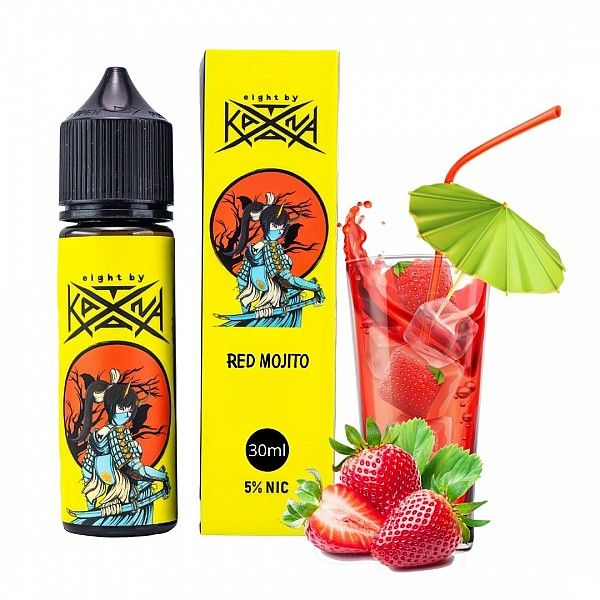Eight by Katana Red Mojito (Полуниця Мохіто) 30мл 50мг