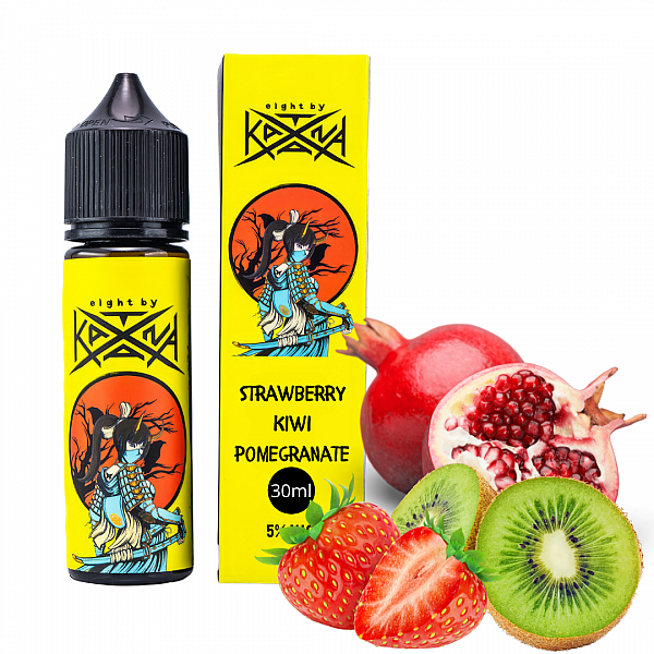 Eight by Katana Kiwi Pomegranate (Полуниця, Ківі, Гранат) 30мл 50мг