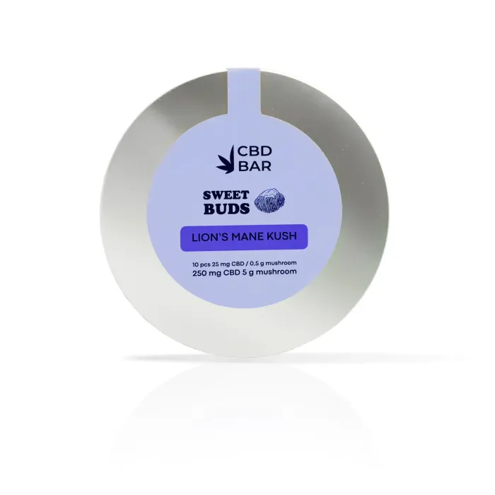 Lion`s Mane Kush 25 мг CBD 0,5 г ежовик гребенчатый