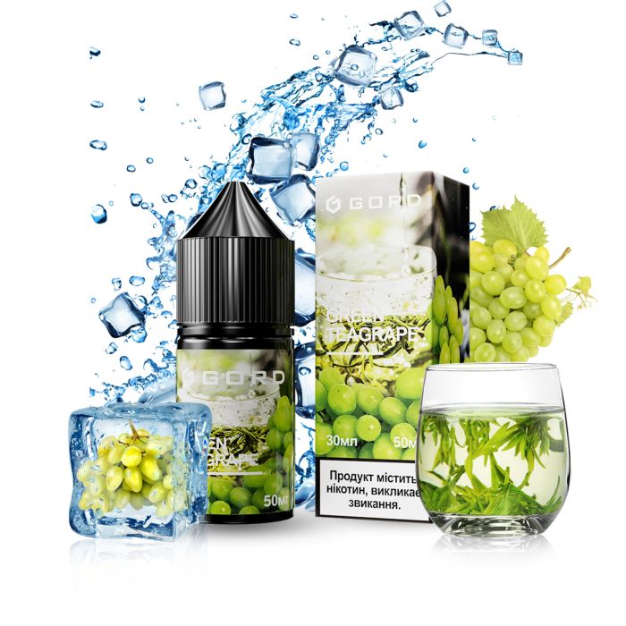 Солевая Жидкость Gord Green Tea Grape 30 ml