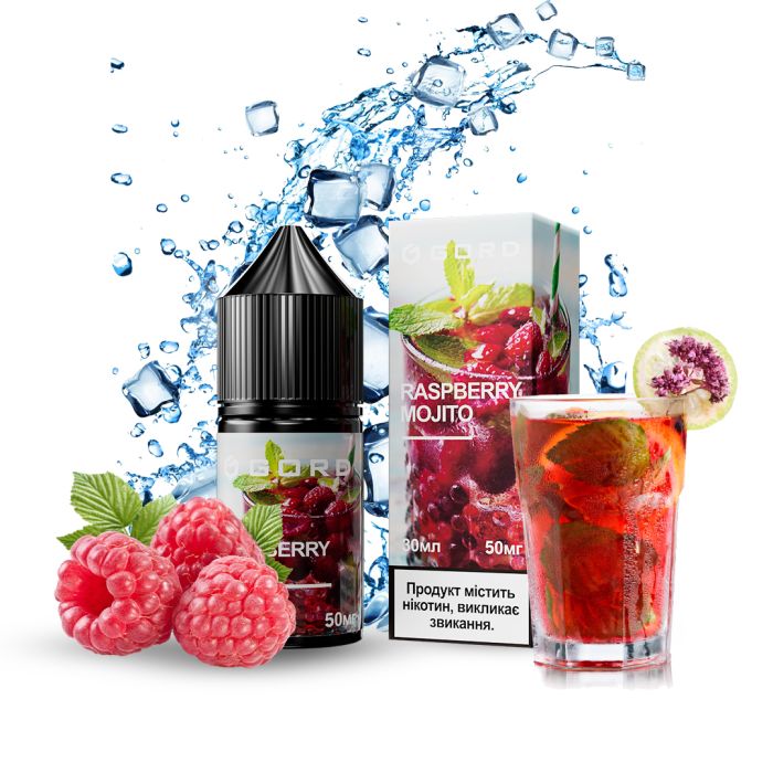 Сольова Рідина Gord Raspberry Mojito 30 ml