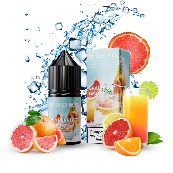 Солевая Жидкость Gord Grapefruit Lemon 30 ml
