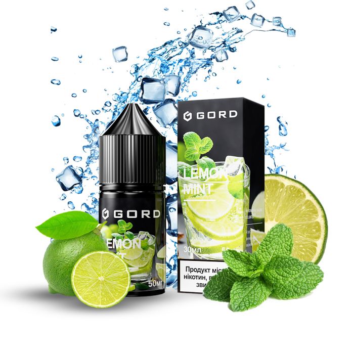 Солевая Жидкость Gord Lemon Mint 30 ml