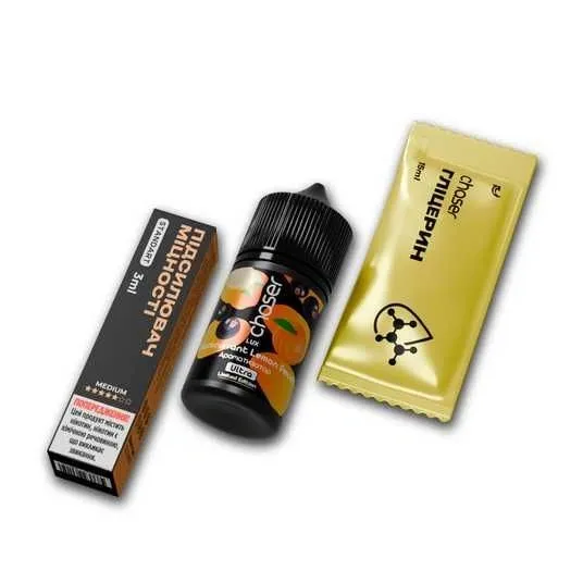 Набор Chaser lux  Blackcurrant Lemon Peach 30мл
