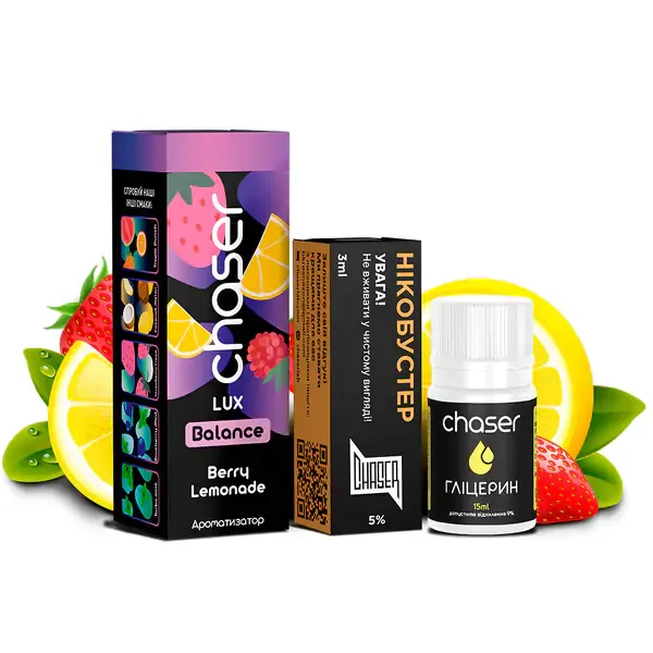 Набір Chaser Lux Berry Lemonade 30 ml