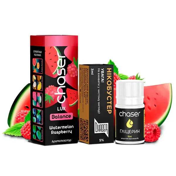Набір Chaser Lux Watermelon Raspberry 30 ml