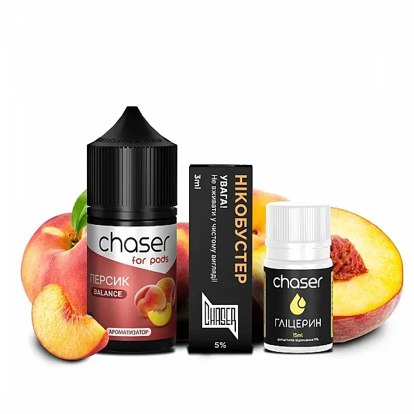 Набор Chaser Peach 30 ml (Скидка действует только при покупке на сайте)