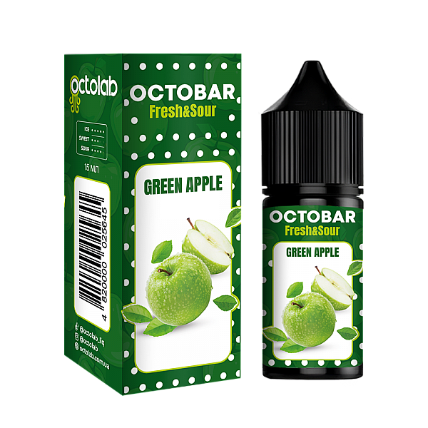 Набор Octobar Fresh & Sour 30ml Green Apple