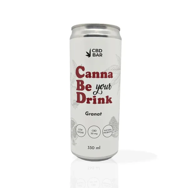Напиток Canna Be Drink 50 мг CBD со вкусом граната