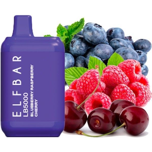 Elf Bar LB5000 Blueberry Raspberry Cherry