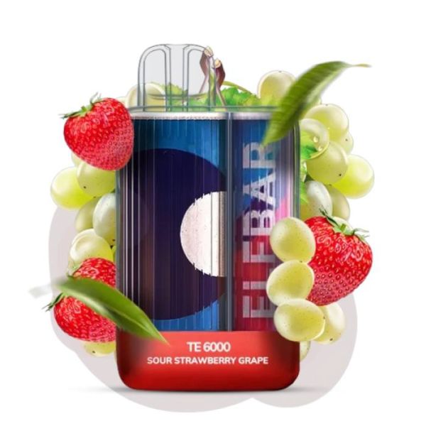 ELF BAR TE6000 Sour Strawberry Grape
