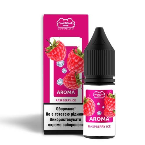 Набор Flavorlab Disposable Puff 10ml Raspberry Ice