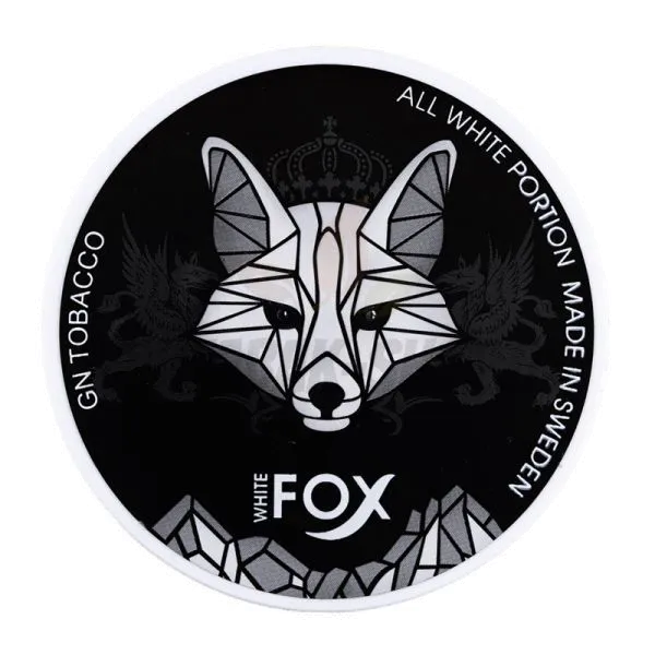 White Fox Black Slim All White