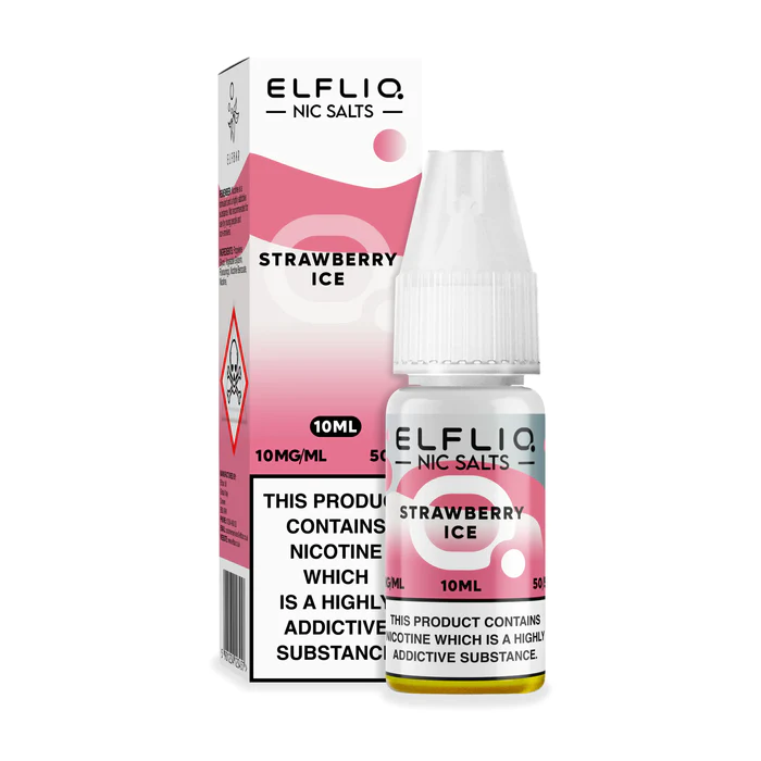 Elf Bar Elfliq Strawberry Ice 10 ml