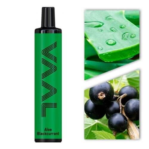 VAAL 1500 Aloe Blackcurrant (Червона чорна смородина) 5%